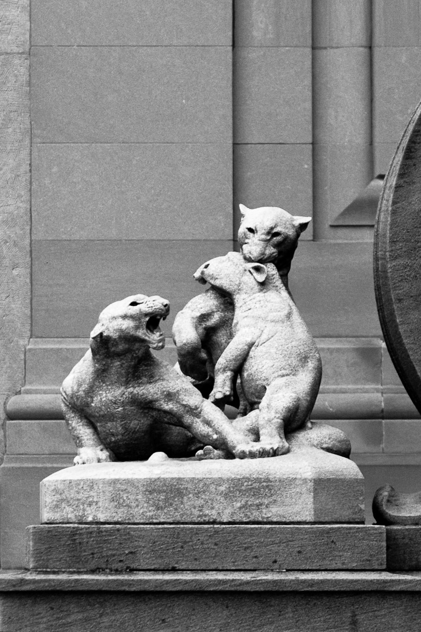 Statuary at the American Academy of Arts and Letters