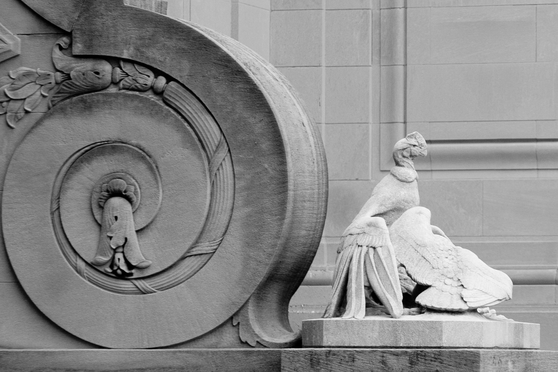 Statuary at the American Academy of Arts and Letters